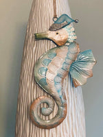 Load image into Gallery viewer, Seaside Seahorse Ornament
