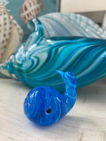 Load image into Gallery viewer, Mini Glass Whale Figurine
