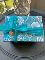 Load image into Gallery viewer, Jungle Monstera and Seashell Gift Wrap
