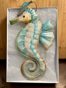 Seaside Seahorse Ornament