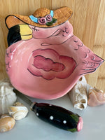 Load image into Gallery viewer, Flamingo Dip Bowl and Spreader Set
