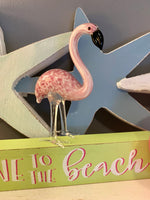 Load image into Gallery viewer, Flamingo Mini Glass Figurine

