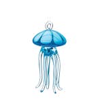 Jellyfish Glass Hanging Collectible