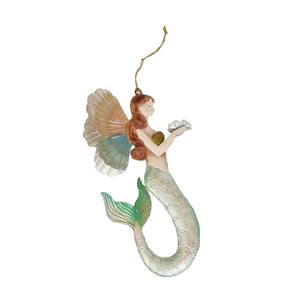Seaside Mermaid Angel Ornament