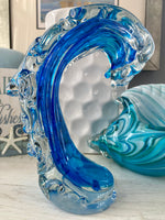 Load image into Gallery viewer, Rip Curl Wave Glass Art Collectible
