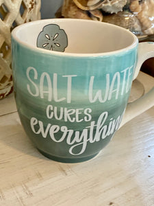 Salt Water Cures Everything Mug