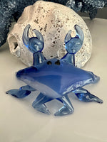Load image into Gallery viewer, Mini Blue Crab Glass Collectible
