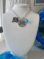 Load image into Gallery viewer, Beach Please Tropical Cluster Necklace
